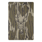 Bottomland Camo Hunting Camo Rabbit Mini Klembord (Achterkant)