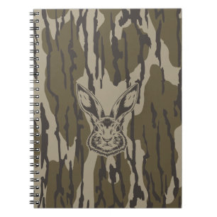 Bottomland Camo Hunting Camo Rabbit Notitieboek