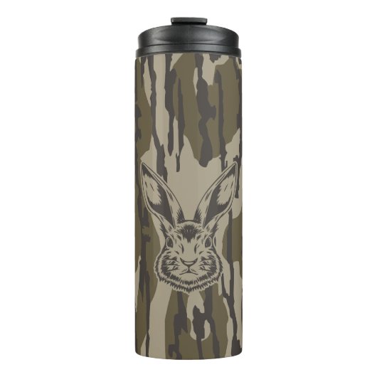 Bottomland Camo Hunting Camo Rabbit Thermosbeker (Voorkant)