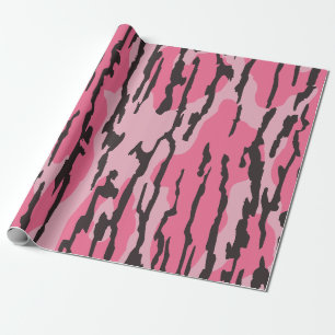 Bottomland camo roze bottomland Camo meisjes Cadeaupapier