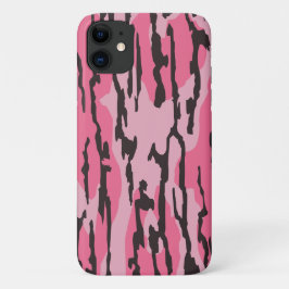 Bottomland camo roze bottomland Camo meisjes iPhone 11 Hoesje