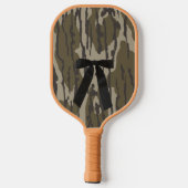  Bottomland Camo Schattige Black Bow Camo Pickleball Paddle (Achterkant)