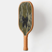 Bottomland Camo Schattige Bow Ribbon voor Vrouwen  Pickleball Paddle (Links)