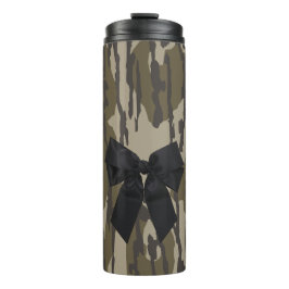 Bottomland Camo Schattigee strik lint voor vrouwen Thermosbeker