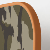 Bottomland Camo Skin Hond en Eenden Pickleball Paddle (Links Detail)