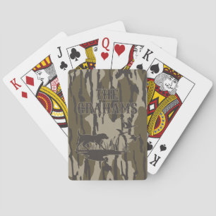 Bottomland Camo Skin Hond en Eenden Pokerkaarten