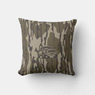 Bottomland Camo Truck Off Road Hunting Camo Kussen