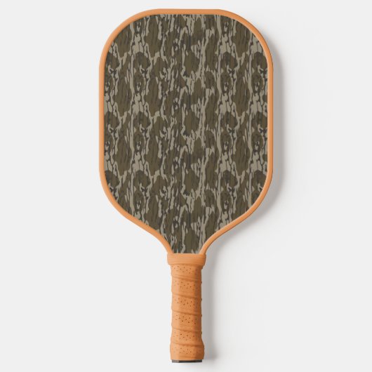 Bottomland Camo voor Heren Jagen Kleding Gear Pickleball Paddle (Voorkant)
