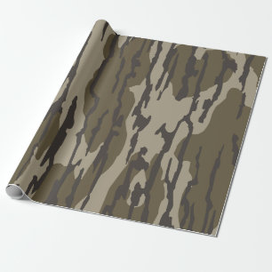 Bottomland camo voor mannen jacht kleding cadeaupapier