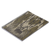 Bottomland camo whitetail hert buck jacht camo notitieboek (Linkerzijde)