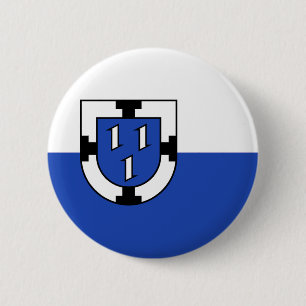 Bottrop stadswapen vlag Duitsland symbool teken wa Ronde Button 5,7 Cm