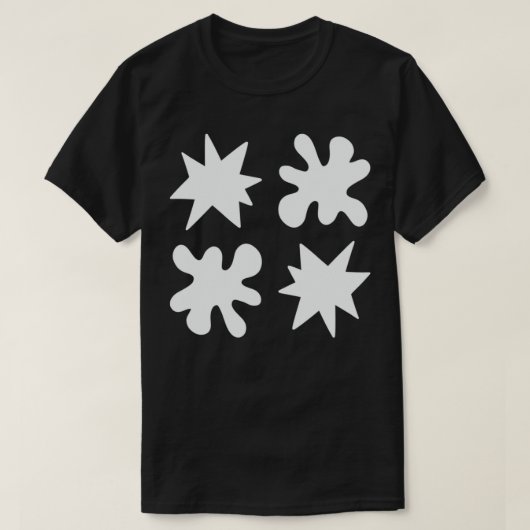 BoubaKiki Bouba en Kiki effect geestdrift T-shirt (Design voorkant)