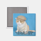 Boubba Kitty Magnet (Recto/Verso)
