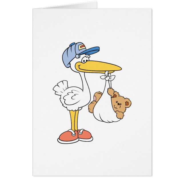 Bouche apportant l'ours bébé (Devant)