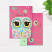 Bouche-cadeau Floral - Merci (Bureau)