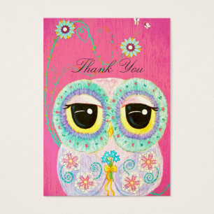 Bouche-cadeau Floral - Merci