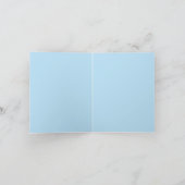 Bouche d'aquarelle bleu et blanc côtier personnali (Intérieur)