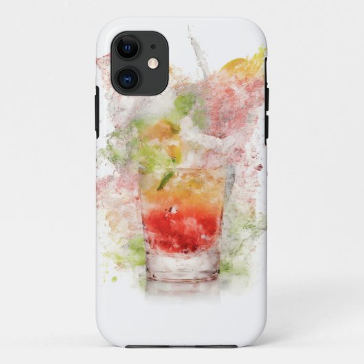 Bouche de Rafraîchissement Cocktail Coque mobile (Dos)