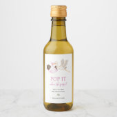Bouche rose Pop it quand elle Pop Étiquette de vin (Devant)