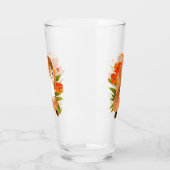 Bouche rouge MINGSIE 16 oz design en verre avant e (Gauche)