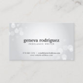 BOUCHÉE EN ARGENT N° 1 Carte de visite (Devant)