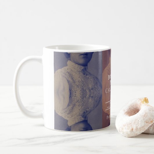 Boucher, boulanger, Candlestico Couvre-Taker Mug (Avec donut)