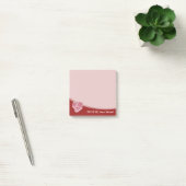 Boucher Post-IT notes sur Arrière - plan rouge fon (Bureau)