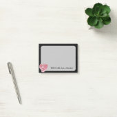 Boucher Post-IT notes sur l'arrière - plan noir (Bureau)