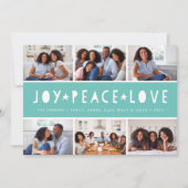 Bouches lumineuses | Carte de collage photo de vac (Devant)