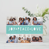 Bouches lumineuses | Carte de collage photo de vac (Debout devant)