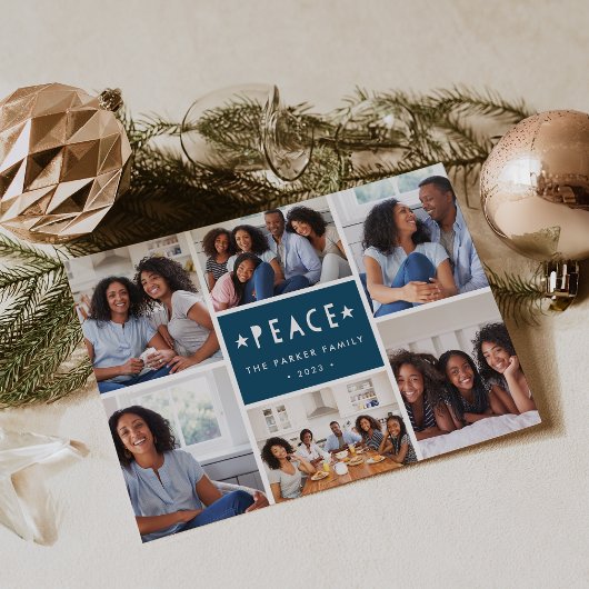 Bouches lumineuses | Carte de collage photo de vac