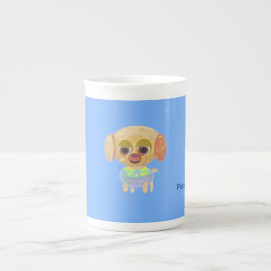 Bouchon bleu clair Spécialité Mug (Devant)
