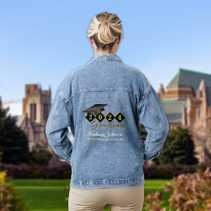 Bouchon de graduation personnalisé Black Gold