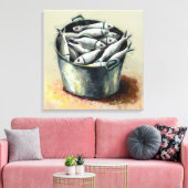 Bouchon De Poisson - Impression D'Art En Toile Env (Insitu(Salon))