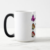 Bouchons et tasses de conception papillon (Gauche)