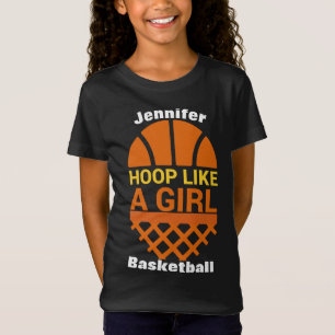 Boucle De Basket Filles Comme Une T-Shirt Fille