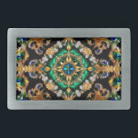 Boucle de ceinture aux couleurs brésiliennes<br><div class="desc">Ajoutez une déclaration audacieuse et élégante à votre tenue avec notre boucle à ceinture exclusive avec un design luxueux de couleurs brésiliennes avec des accents de pierres gemmes sur un arrière - plan foncé! Réalisée avec soin dans les détails, cette boucle à ceinture est plus qu’un accessoire, c’est une célébration...</div>