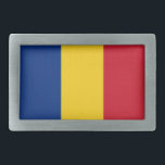 Boucle de ceinture avec drapeau de Roumanie<br><div class="desc">Ajoutez une touche de fierté roumaine à votre tenue avec notre boucle à ceinture exclusive avec le drapeau de la Roumanie! Conçu avec une attention minutieuse aux détails, cette boucle à ceinture est plus qu’un accessoire élégant, c’est une célébration du patrimoine et de la fierté culturelle de la Roumanie. Le...</div>