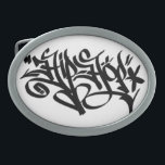 Boucle de ceinture de graffiti de hip hop<br><div class="desc">Boucle de ceinture de graffiti de hip hop</div>