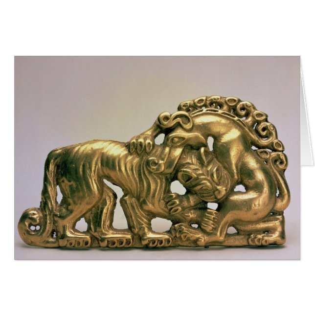 Boucle de ceinture, d'une collection sibérienne de (Devant horizontal)