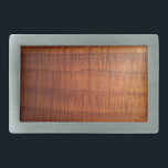 Boucle de ceinture en bois hawaïenne de regard de<br><div class="desc">Cette boucle de ceinture comporte une conception en bois de Koa d'une photographie des coffrets à extrémité élevé et faits sur commande de Koa à une résidence privée dans Maui. Koa est un bois prisé et très cher. Cette boucle de ceinture vous donnent le regard extraordinaire de Koa, sans prix...</div>