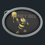Boucle De Ceinture Ovale abeille miel<br><div class="desc">boucle de ceinture d'abeille miel</div>