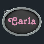 Boucle De Ceinture Ovale Belt Buckle Carla<br><div class="desc">Belt Buckle Carla</div>