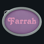 Boucle De Ceinture Ovale Belt Buckle Farrah<br><div class="desc">Belt Buckle Farrah</div>