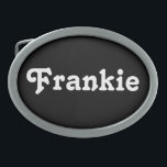 Boucle De Ceinture Ovale Belt Buckle Frankie<br><div class="desc">Belt Buckle Frankie</div>