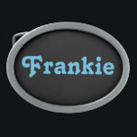 Boucle De Ceinture Ovale Belt Buckle Frankie<br><div class="desc">Belt Buckle Frankie</div>
