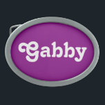 Boucle De Ceinture Ovale Belt Buckle Gabby<br><div class="desc">Belt Buckle Gabby</div>