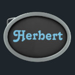 Boucle De Ceinture Ovale Belt Buckle Herbert<br><div class="desc">Belt Buckle Herbert</div>