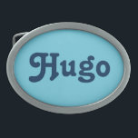 Boucle De Ceinture Ovale Belt Buckle Hugo<br><div class="desc">Belt Buckle Hugo</div>