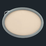 Boucle De Ceinture Ovale Bisque (couleur solide)<br><div class="desc">Bisque (couleur solide)</div>